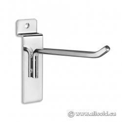 4" Slatwall Peg Hooks - Set of 25